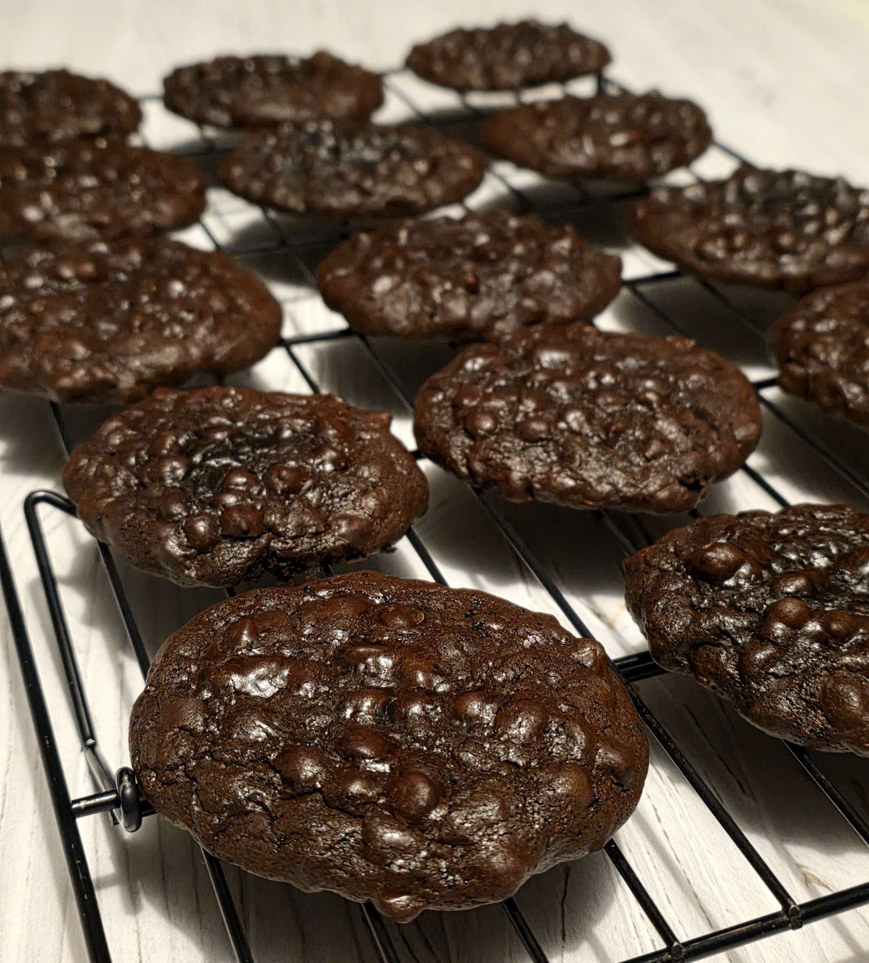 Cookies tout chocolat sans gluten de Karim Bourgi
