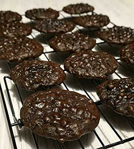 Cookies tout chocolat sans gluten de Karim Bourgi