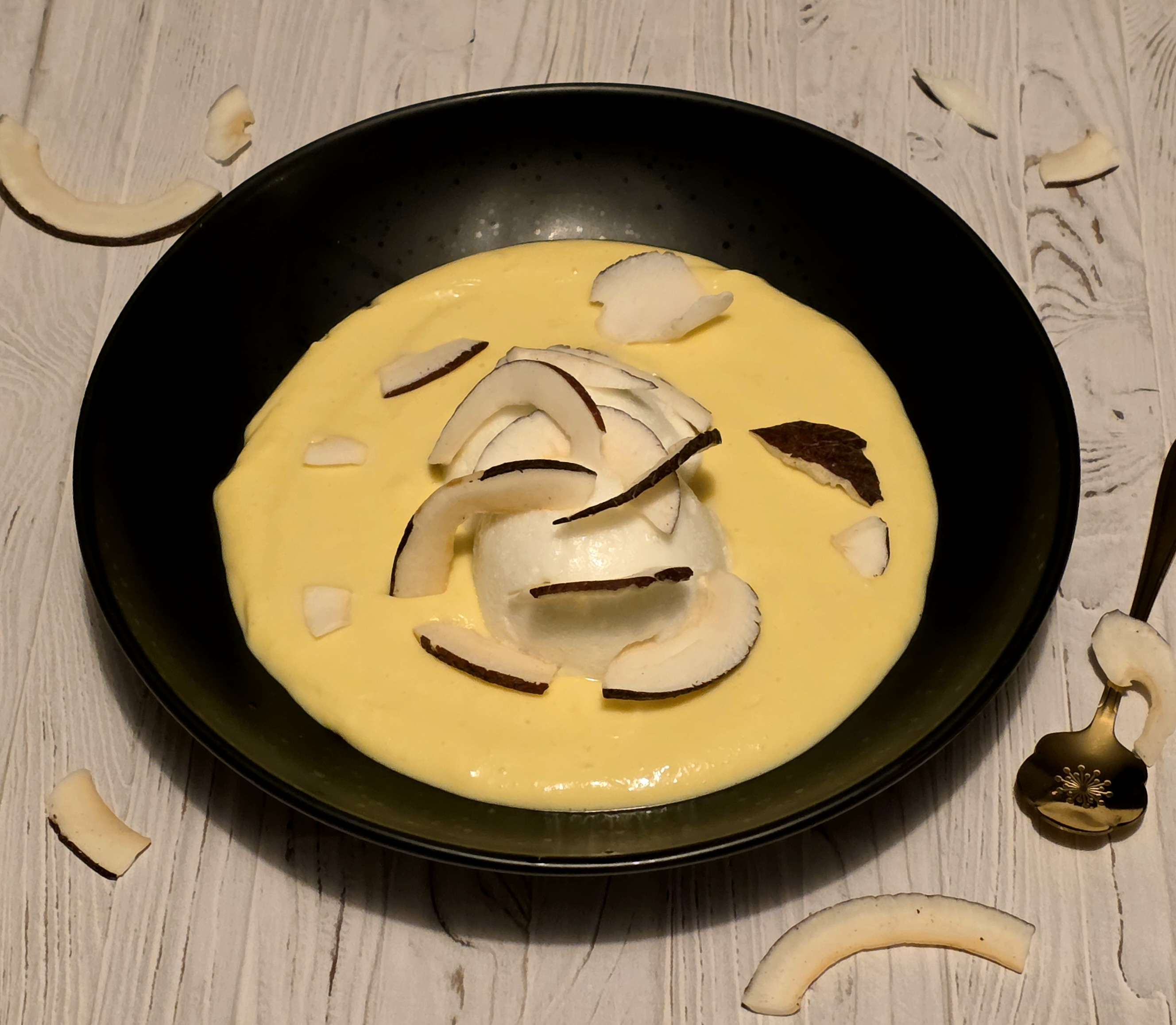 Île flottante exotique