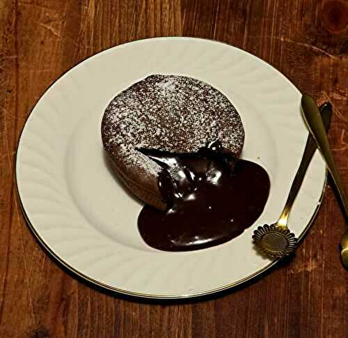 Mi-cuit au chocolat à l’airfryer