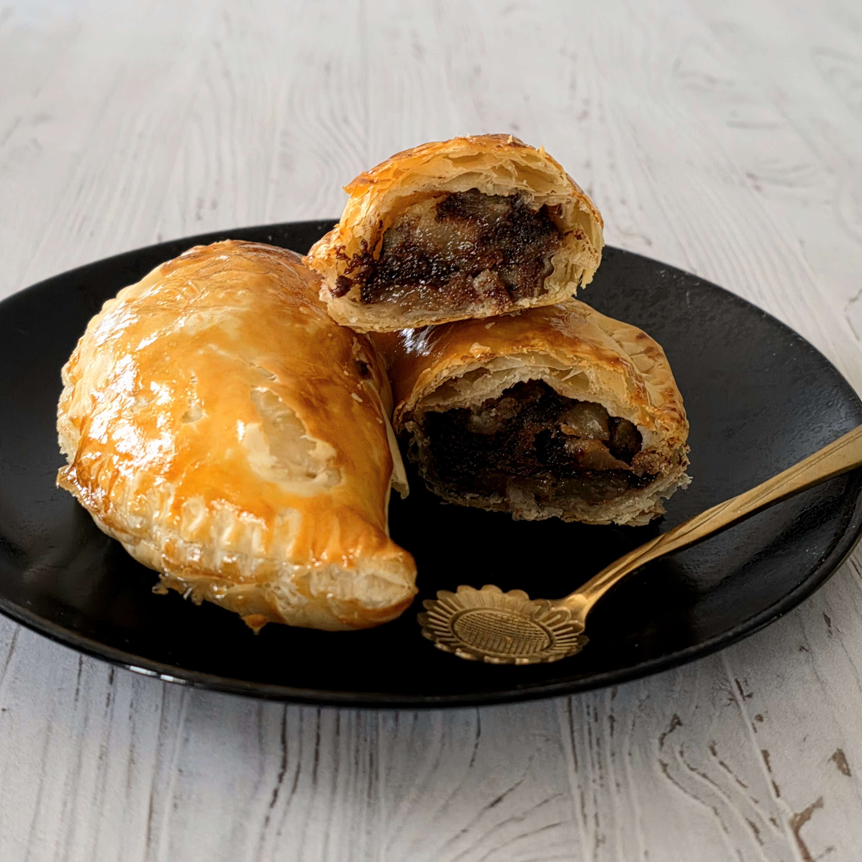 Chaussons poire amande chocolat