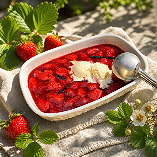 Mijoté de fraises de Venise (Felder)