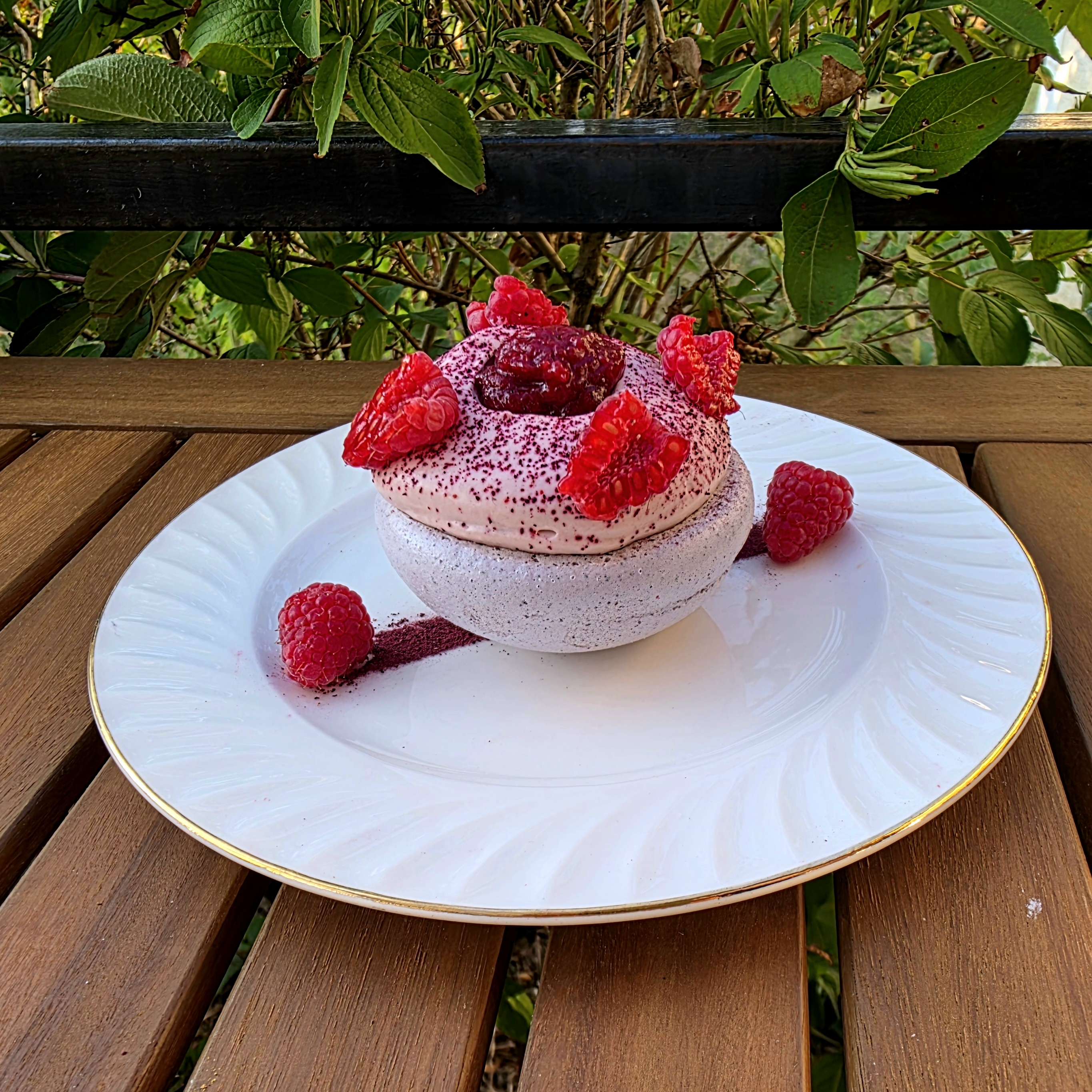 Pavlovas rosée noire de Aurélien Cohen (framboise hibiscus)