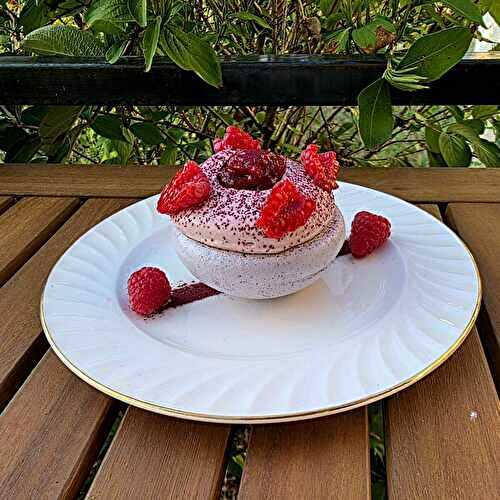 Pavlovas rosée noire de Aurélien Cohen (framboise hibiscus)