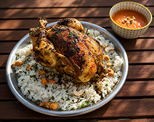 Poulet rôti « à l’indienne »