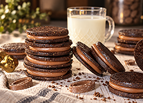 Sablés chocolat caramel de Aurélien Cohen