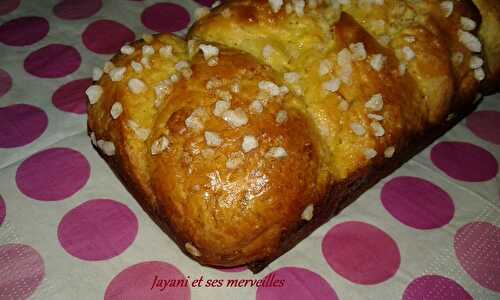 Brioche au lait concentré sucré