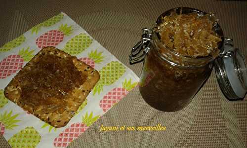 Confiture papaye au coco/vanille