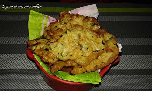 Galettes de courgettes