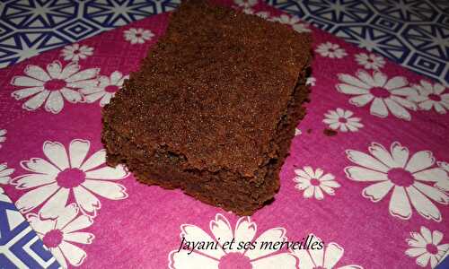 Gâteau chocolat bien moelleux