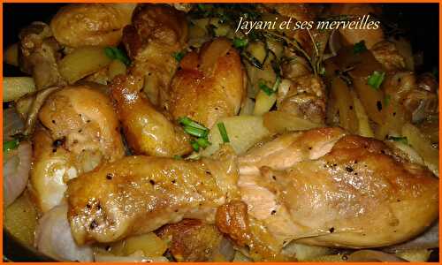 Pilons de poulet au chouchou