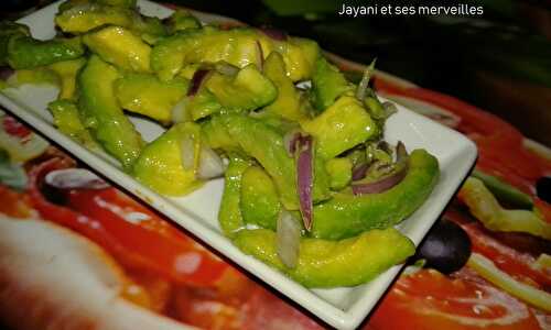 Salade d'avocat - Jayani et ses merveilles