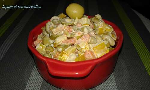 Salade de macédoine-poivron