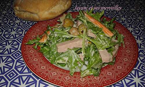 Salade gourmande de mes merveilles