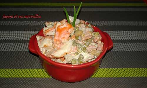 Salade surimi à la macédoine