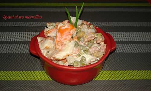 Salade surimi à la macédoine