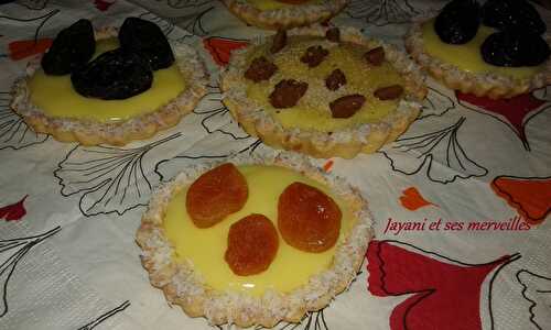 Tartelettes à la crème pâtissière gourmande