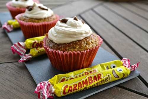 Cupcakes aux Carambar - Je cuisine... pour vous !!