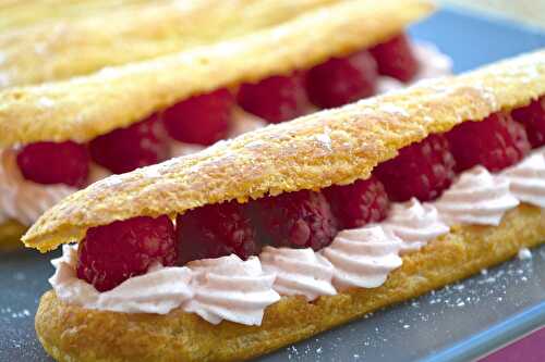 Eclairs à la framboise