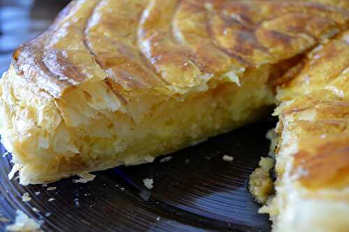 Galette aux pommes, caramel au beurre salé