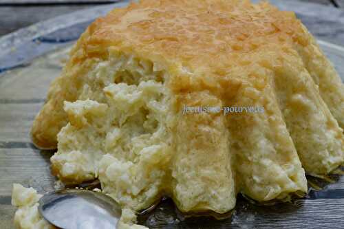 Gâteau de riz au caramel