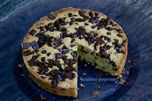 Le blondie ou le cookie-gâteau moelleux