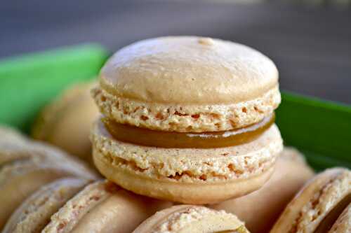 Macarons au caramel au beurre salé