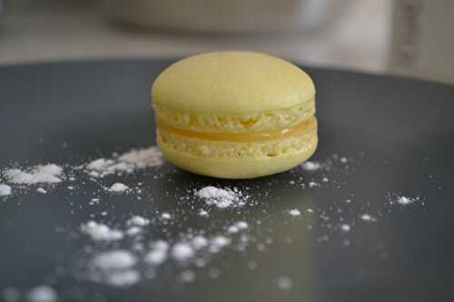 Macarons au citron