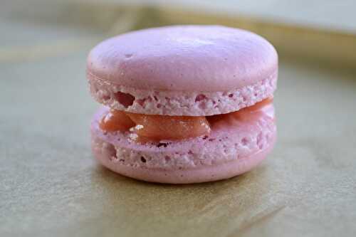 Macarons aux fraises Tagada