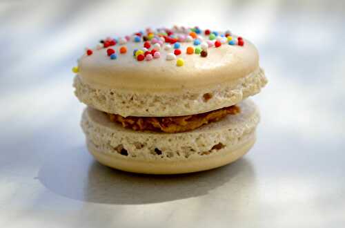 Macarons aux speculoos