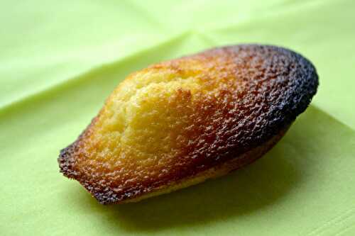 Madeleines au citron