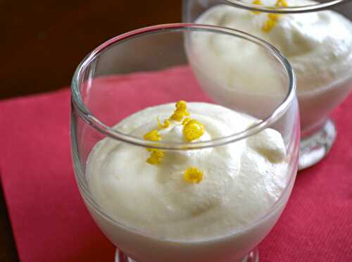 Mousse au citron