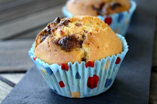 Muffins au chocolat Milka