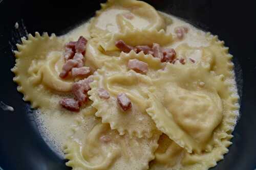 Raviolis au jambon