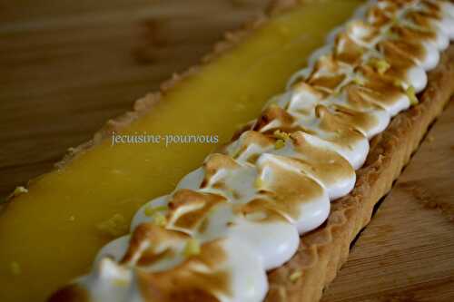 Tarte au citron meringuée