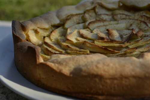 Tarte aux pommes et à la cannelle