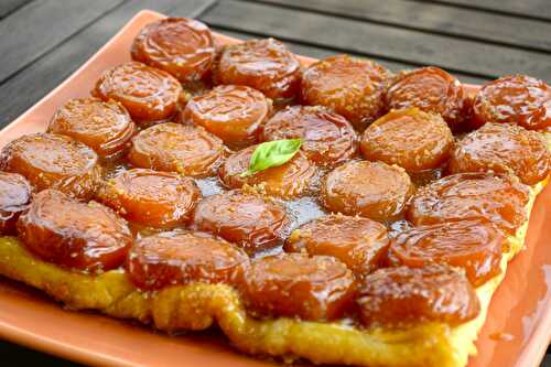 Tarte tatin aux abricots