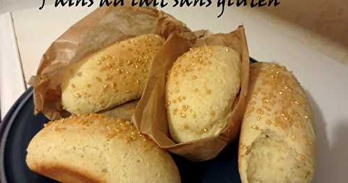 Facile : pains au lait sans gluten