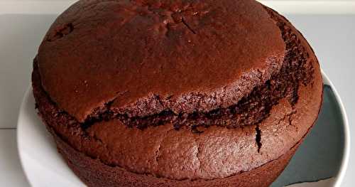 Gâteau au chocolat et à l'orange sans gluten