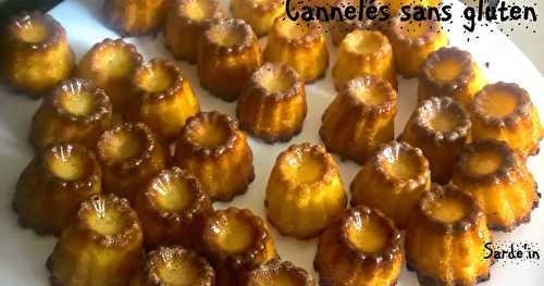 Premiers cannelés sans gluten, essai transformé!