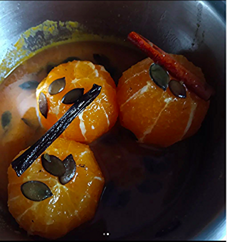 Orange au four, recette de Philippe Conticini