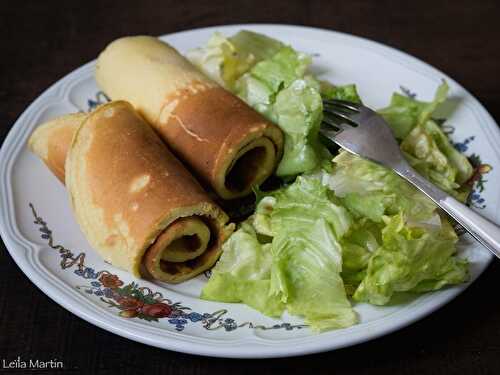 Eierkuchen (eierkuche), les crêpes alsaciennes épaisses