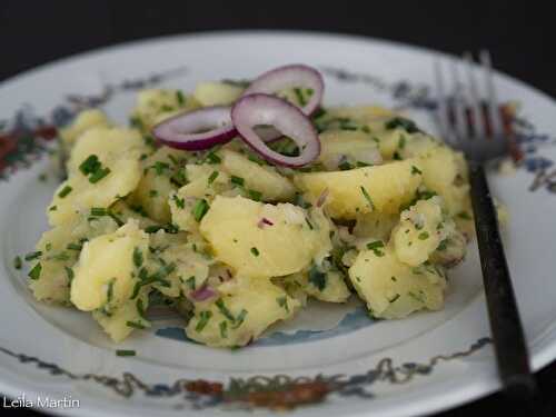 Grumbeere salat / salade de pommes de terre alsacienne