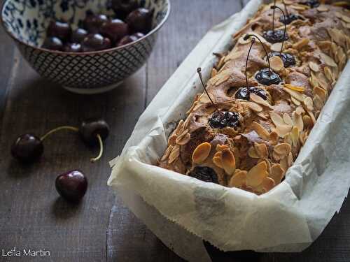 Gesundheitskuchen (gâteau alsacien) aux cerises et aux amandes