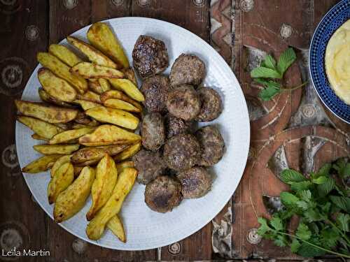 Fleischkiechle à l'orientale, bibeleskaes au safran et au citron confit