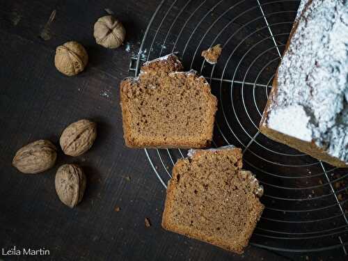 Cake au café et aux noix façon Gesundheitskuchen