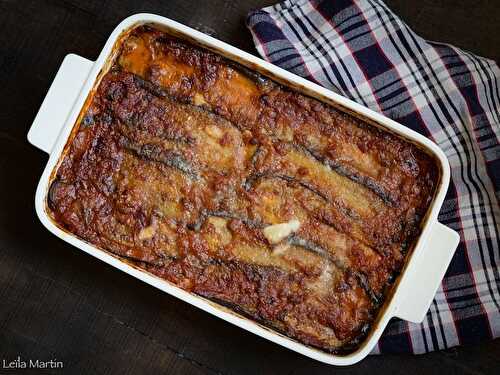 Aubergines à la Parmigiana (avec de la mozzarella d'Alsace !)