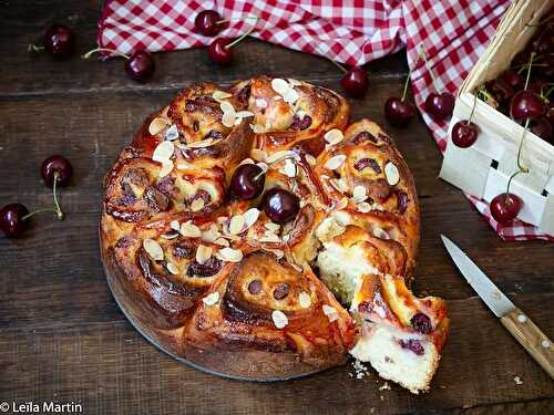 Chinois aux cerises, amandes et kirsch