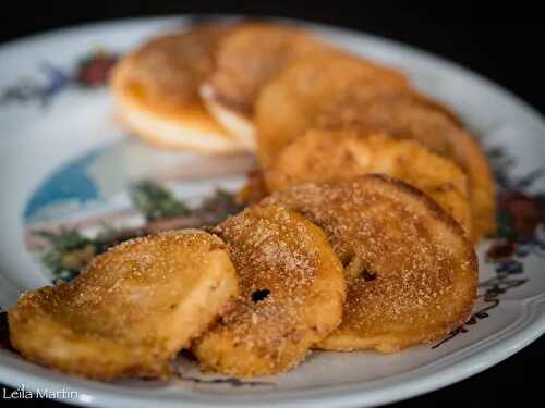 Apfelkiechle, les fameux beignets de pomme alsaciens