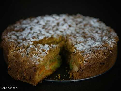 Crazy Streusel abricot et pistache